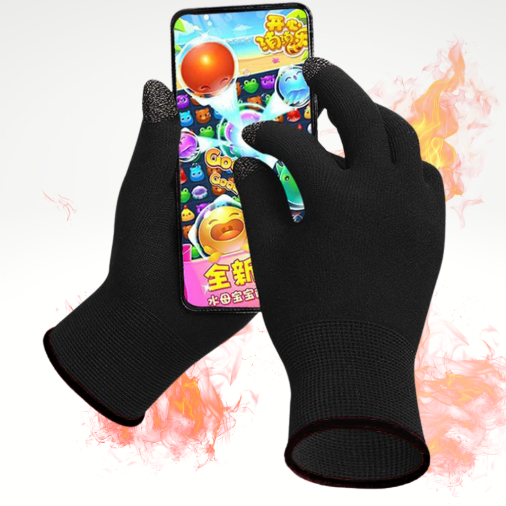 Luvas De Lã Touch Screen Celular Tablet Quentinha Inverno