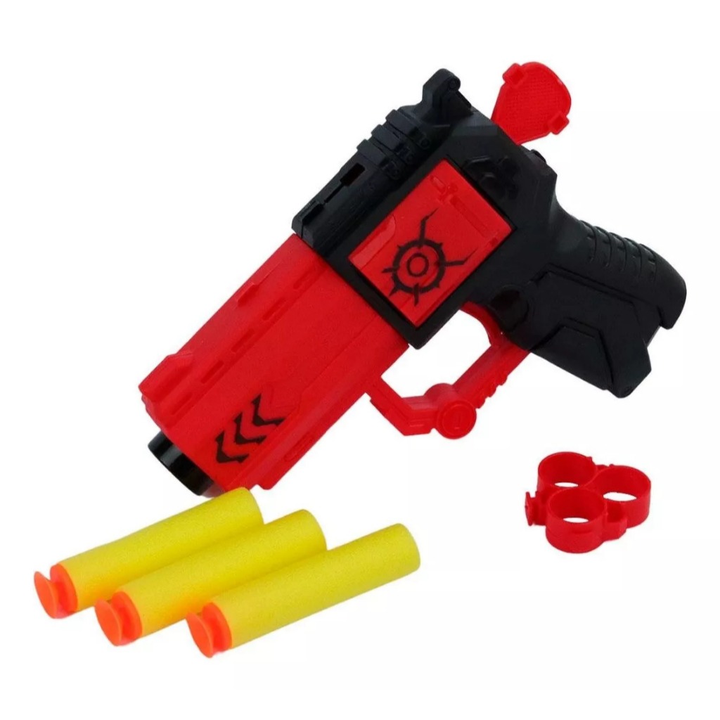 Nerf Arminha De Brinquedo Pistola Lança Dardos De Ventosa