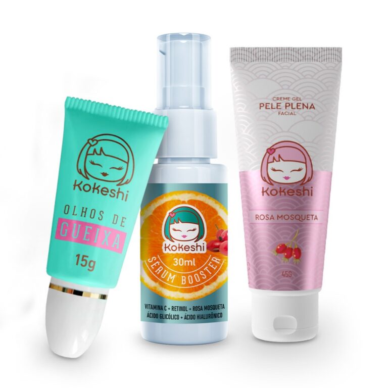 Kit Rejuvenescimento Diurno Kokeshi Com Vitamina C