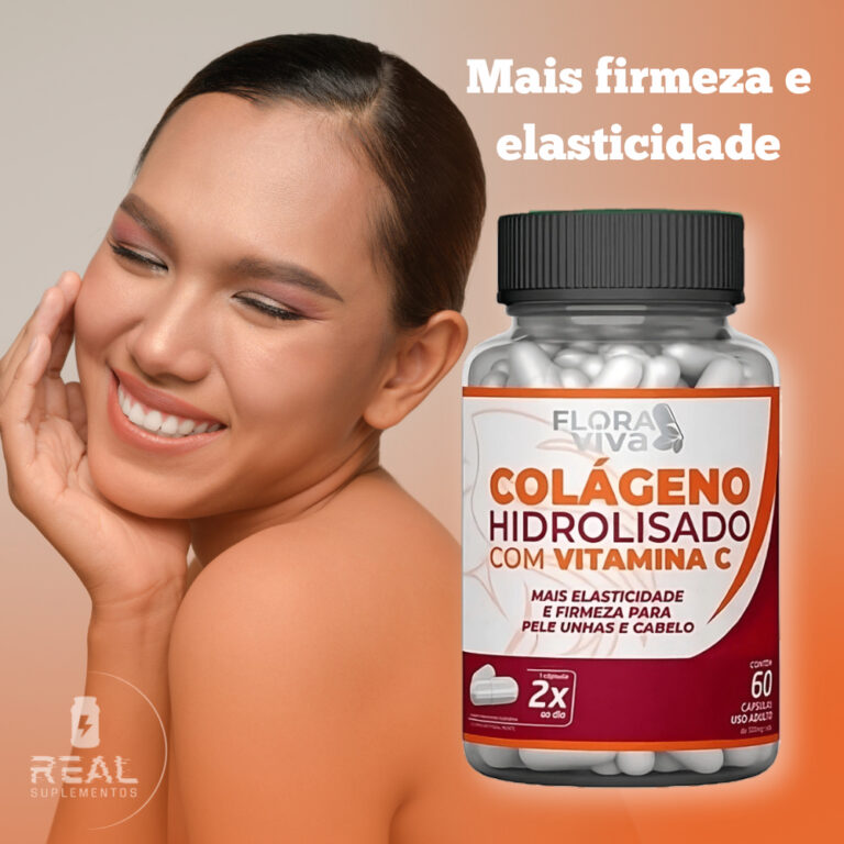 Colágeno Hidrolisado com Vitamina C – Pele 