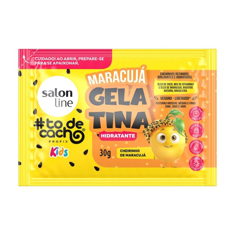 Sachê Maracujá Gelatina Hidratante #todecacho Ki