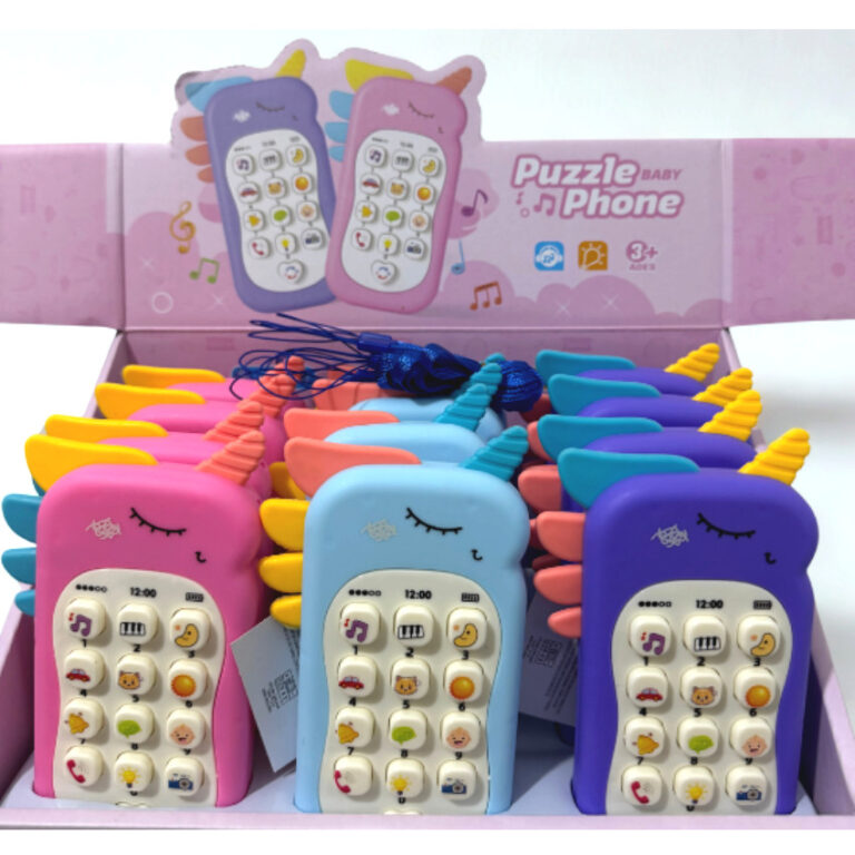 Celular Infantil Telefone Interativo Musical Unic