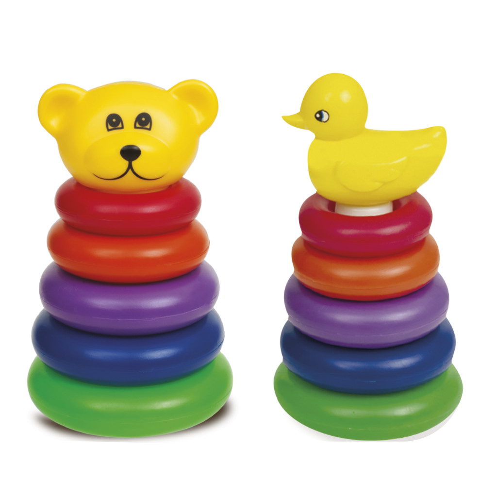 Brinquedo para Crianças de 1 ano Pedagógicos de Empilhar Menino e Menina