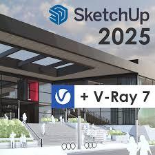 Sketchup Pro 2025 + V-ray 7 Vitalicio E Instalaç