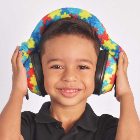 Abafador de ruído Infantil Crianças Autistas, pr
