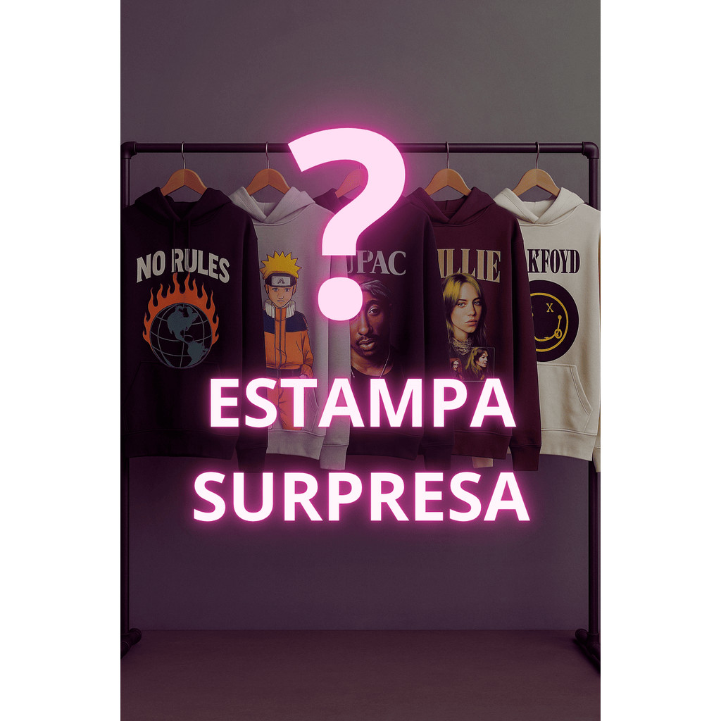 Moletons Super Queima de Estoque Super Saldão Moletom Surpresa 100% Algodão Unissex – Envio Rápido