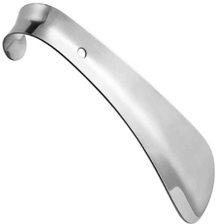 Calçadeira Curva Inox Calçar Sapato Tenis Sneake