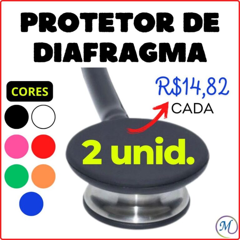 Protetor de diafragma para estetoscopio – 2 