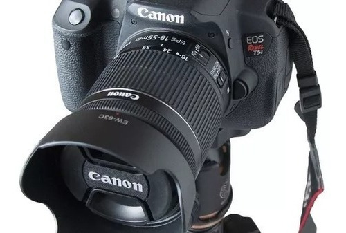 Parasol Para Lentes 18-55mm Stm Canon T5i Sl2 Sl3 