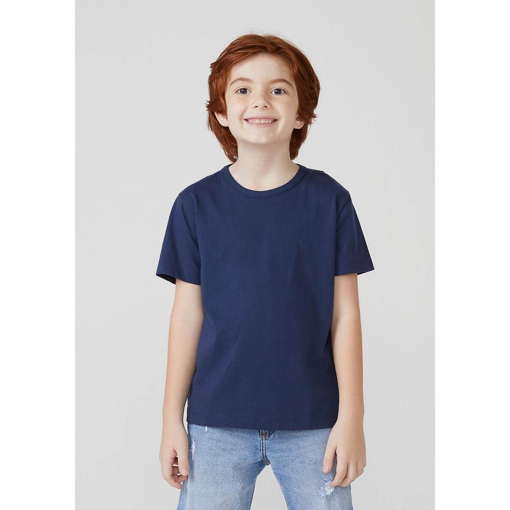 Camiseta Básica Infantil Unissex Regular