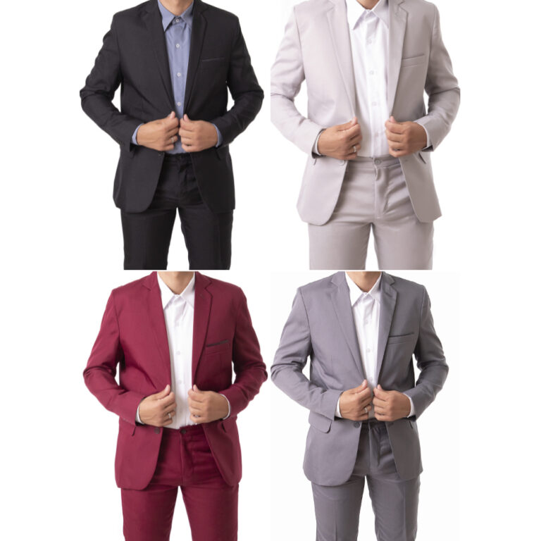 Terno Social Slim Masculino Todas As Cores Complet