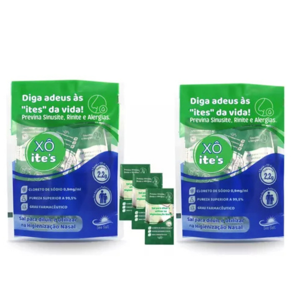 Solução Para Limpeza e Lavagem Nasal Cloreto de Sódio Xô Ites