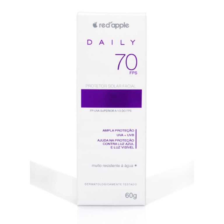 Protetor Solar Facial Red Apple Daily Fps70 60g &#
