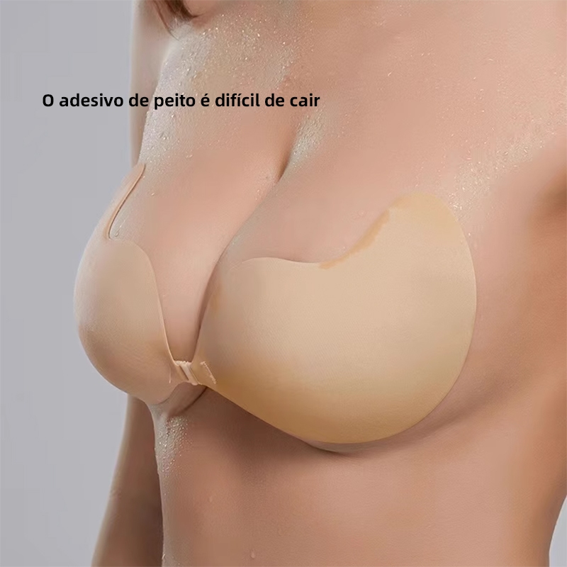 Adesivos Para O Peito Em Forma De Manga De Silicone Levantam Pétalas De Auto-Adesivas Sem Alças Tamp