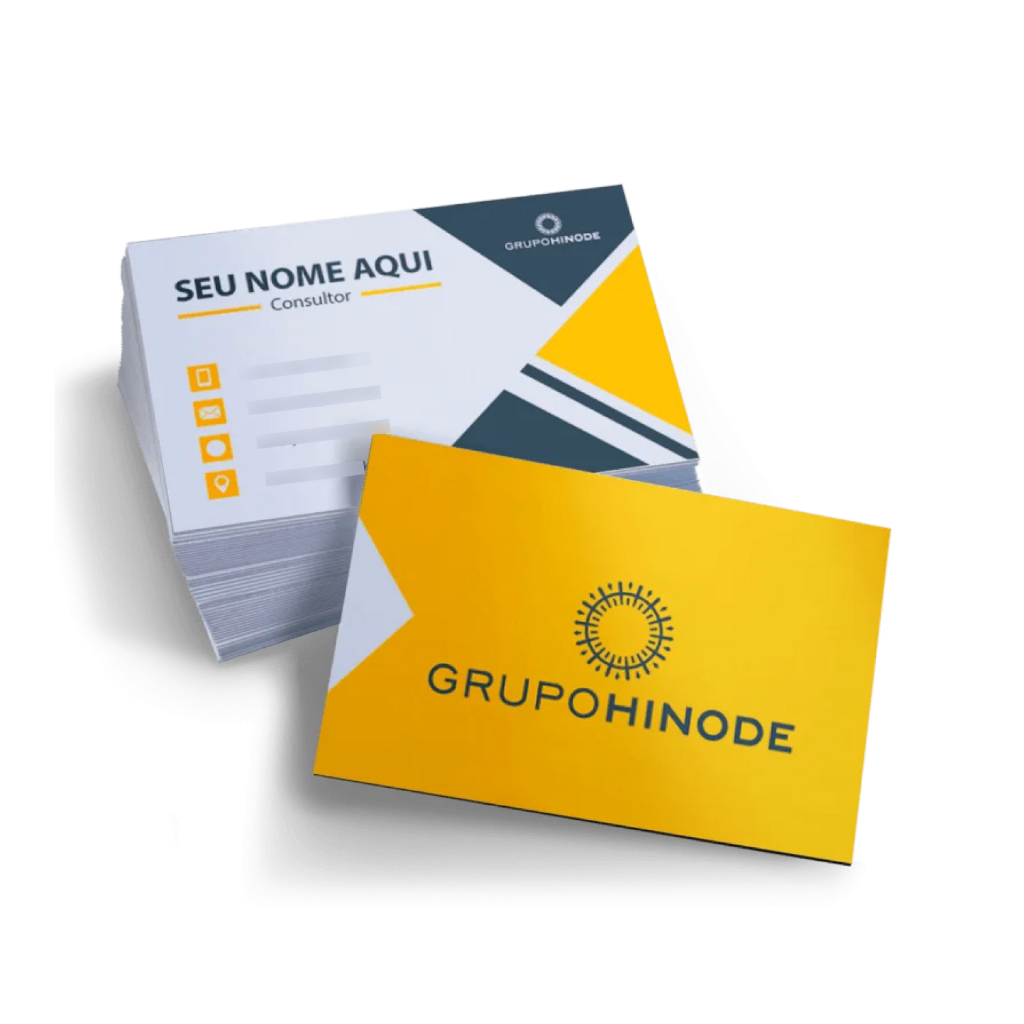 Cartões de visita 300g – 1000 un frente e verso colorido