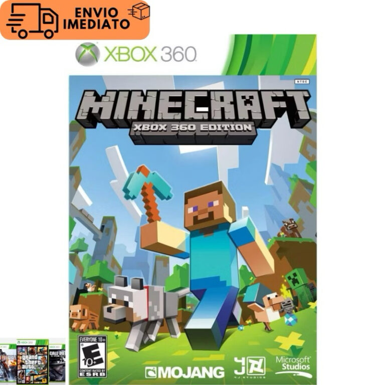 Minecraft – Xbox 360 Desbloqueado – RG