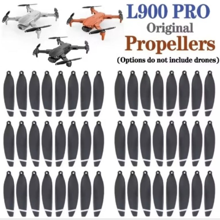 kit 8 hélices + parafusos para drone l900 pro se 