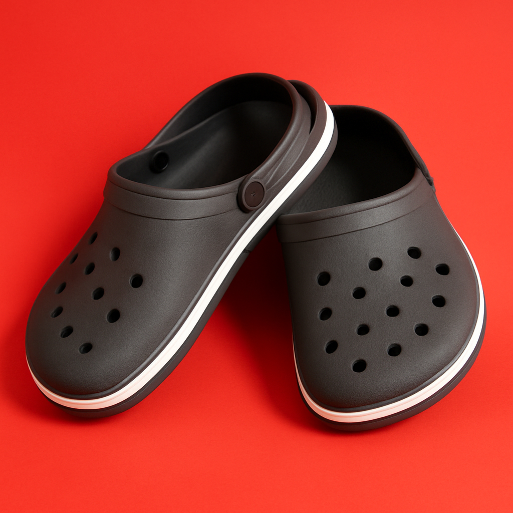 Sandália Babuche Confortavel Adulto Masculino Feminino Preto.