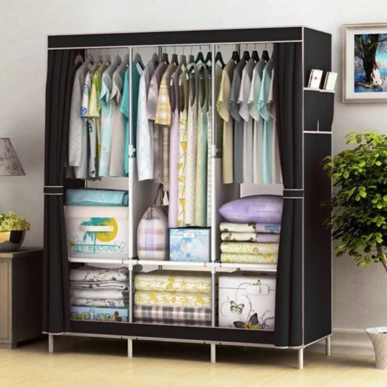 Guarda Roupa Dobrável Organizador De Roupas Armá
