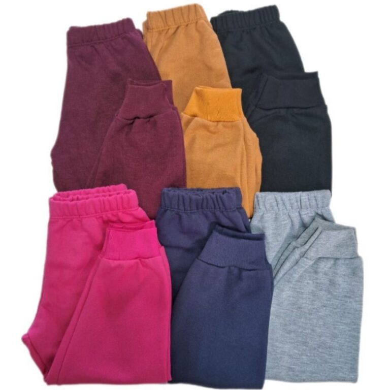Calça de moletom infantil  RN Algodão  estilo mi