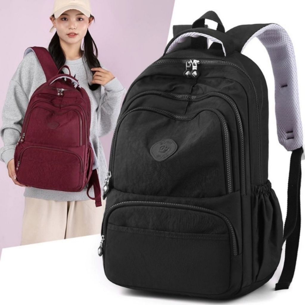 Mochila Bolsa Viagem Reforçada Coreana Feminina Moda