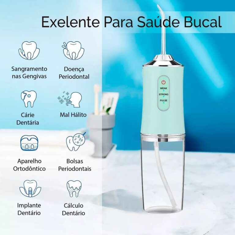 Irrigador Bucal Para Implantes Elétrico sem fio L