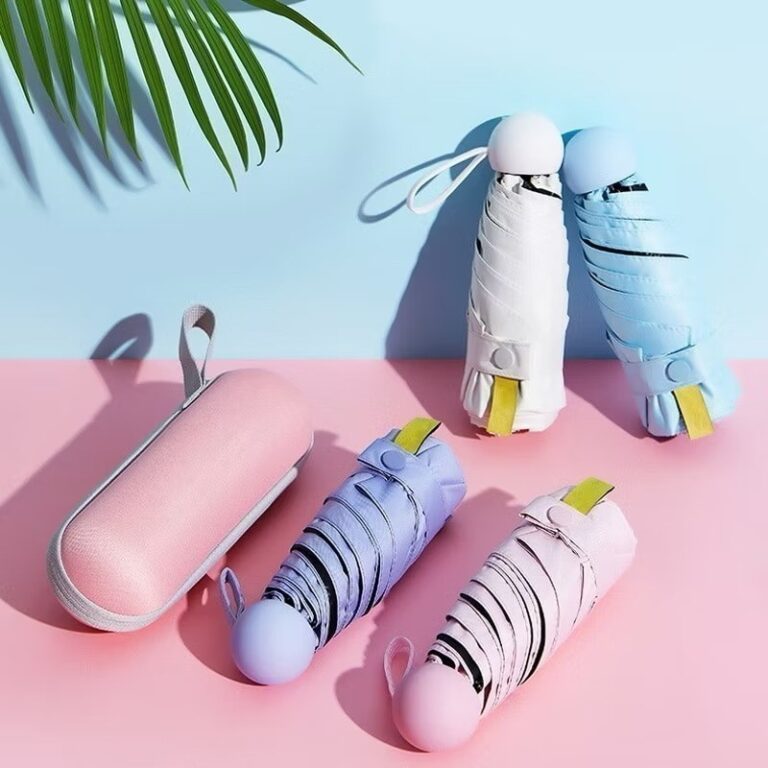 Kit Caixa portátil de armazenamento de mini cáps