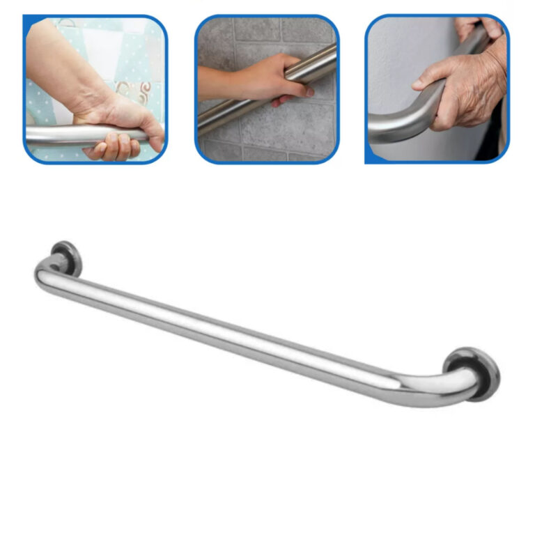 Alça Barra De Apoio  Aço Inox 20Cm Idoso Deficie