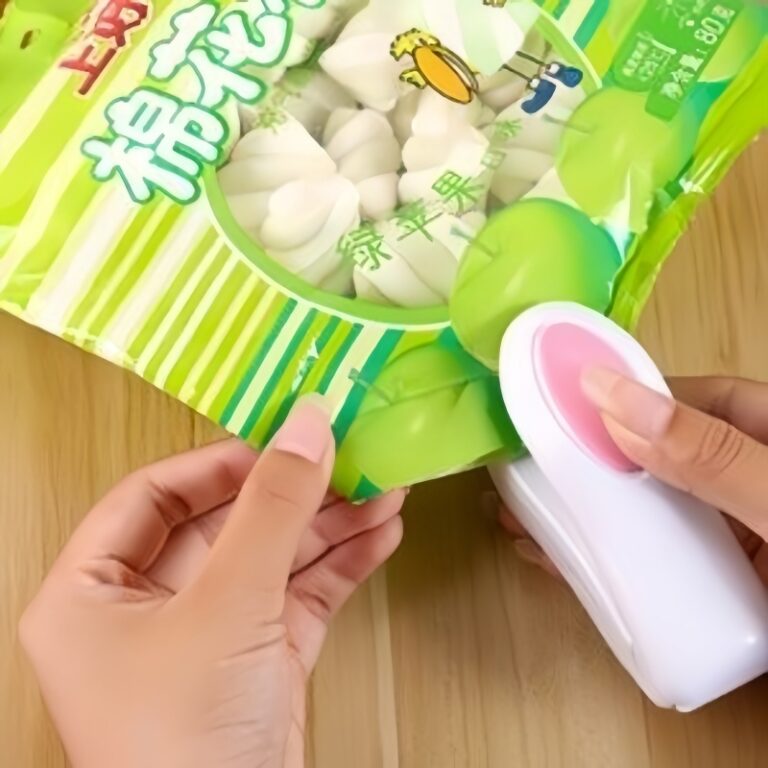 1 Peça Para Cozinha Mini Máquina Seladora Plást