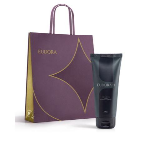Combo Eudora H: Shower Gel 2 em 1 200g + Sacola M