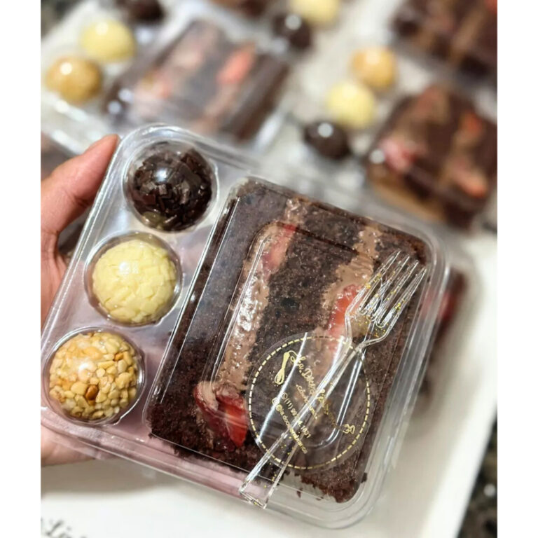 Embalagem Delícias de Festa para Torta/Bolo + 3 D