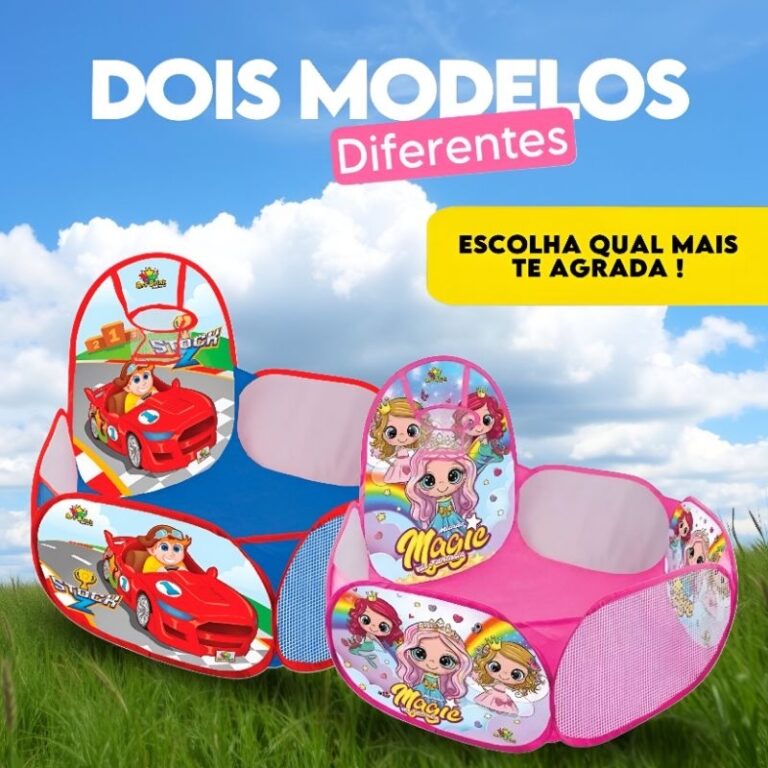 Piscina Infantil De Bolinhas Com Cestinha Bebê Me