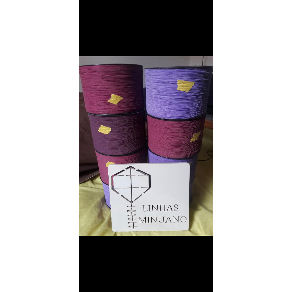 Linha de pipa 3 mil jardas algodão.