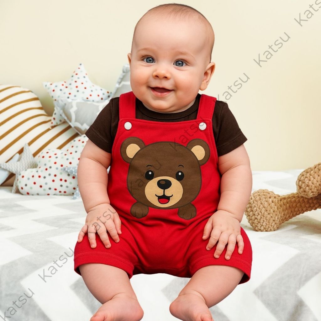 Roupa Bebê Roupinha Menino Safari Animais Enxoval Jardineira Macacão Dia a Dia Passeio Moda Infantil