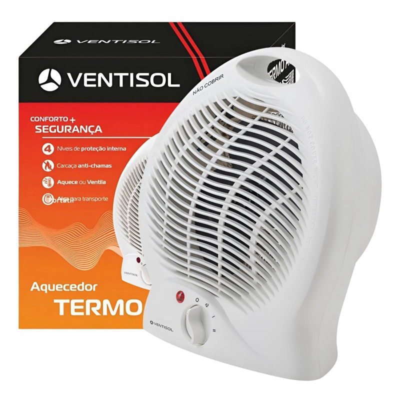 Ventisol A1 Aquecedor Domestico 1500w 127v Cor Branco