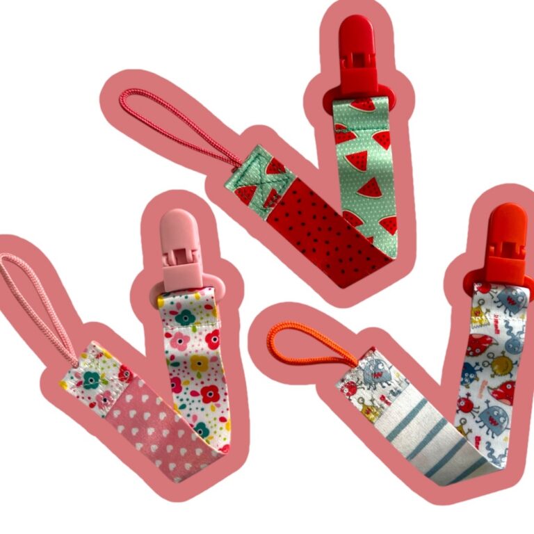 Kit 3 Prendedores de Chupeta Buba Clip Universal &