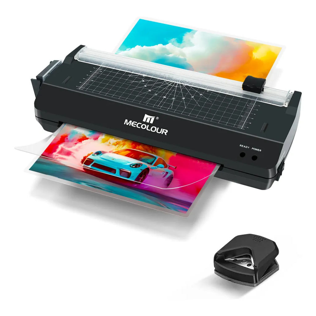110/220V Plastificadora Nova Laminadora Refiladora A4 A5 A6 3×1 Quente Frio Mecolour