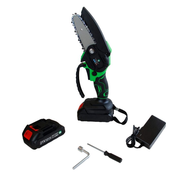 Mini Motosserra Elétrica Sem Fio Portátil Bivolt