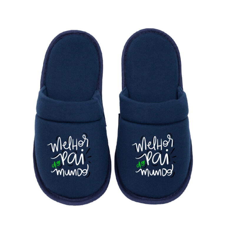 Pantufa Dia dos Pais – Chinelo de Quarto em 