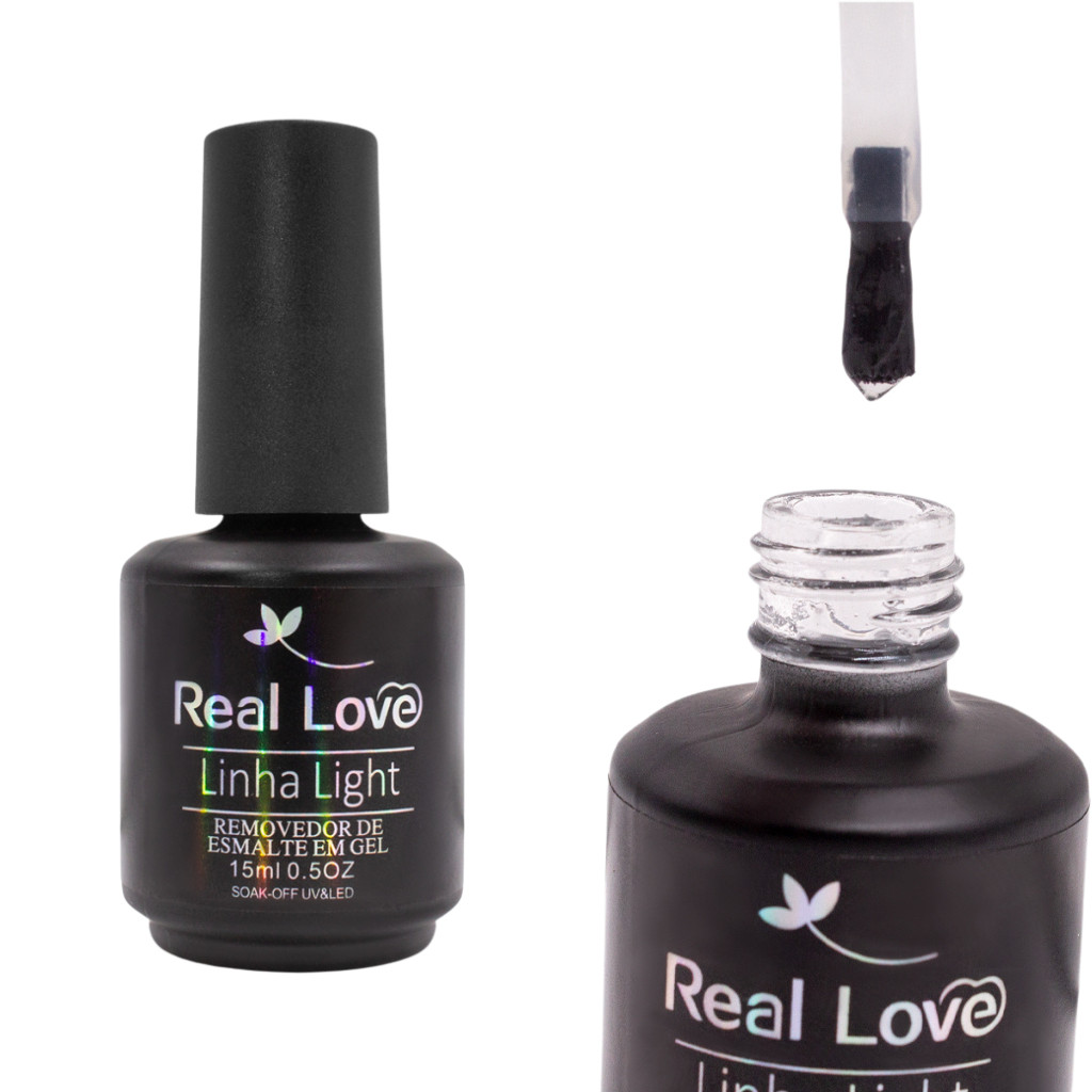 Removedor De Esmalte Em Gel 15ml – Real Love