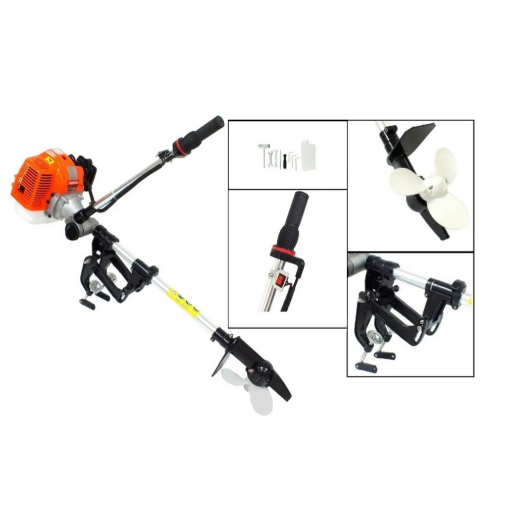 Motor de popa barco pesca bote caiaque Embarcação até 5 metrôs