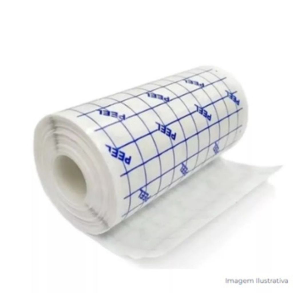 Curativo Filme Transparente 10cm x 1m – Missner – Filme Adesivo Curativo Película A Prova Dágua