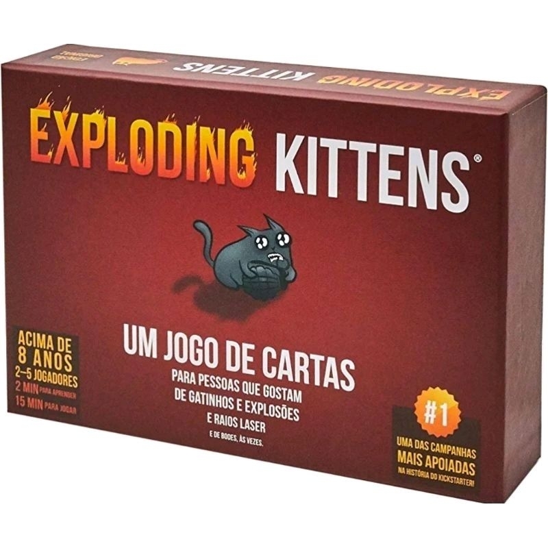 Exploding kittens jogo IMPRESSO