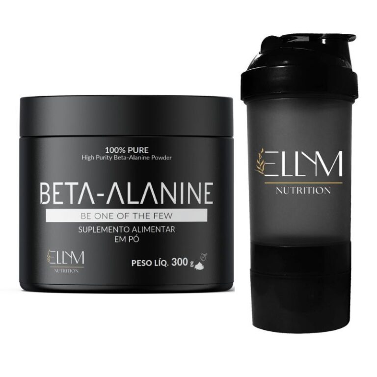 Beta-Alanina Pura 100% 300g Ellym Nutrition + Brin