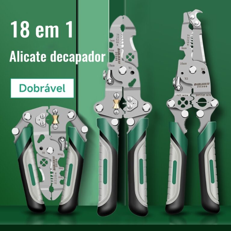Alicate Automático Decapador Crimpador Eletricist