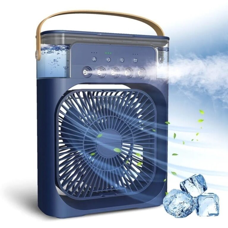 Refrigerador De Ar Ventilador Umidificador Portát