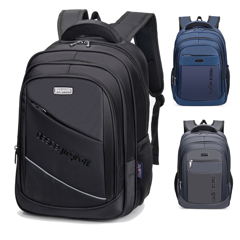 Mochilas mochila mascolina Mochila de computador para homens Saco de escola impermeável de nylon