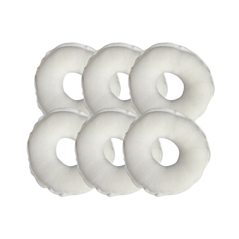 Kit 6 Rosquinha Amamentação Para Seios Algodão 