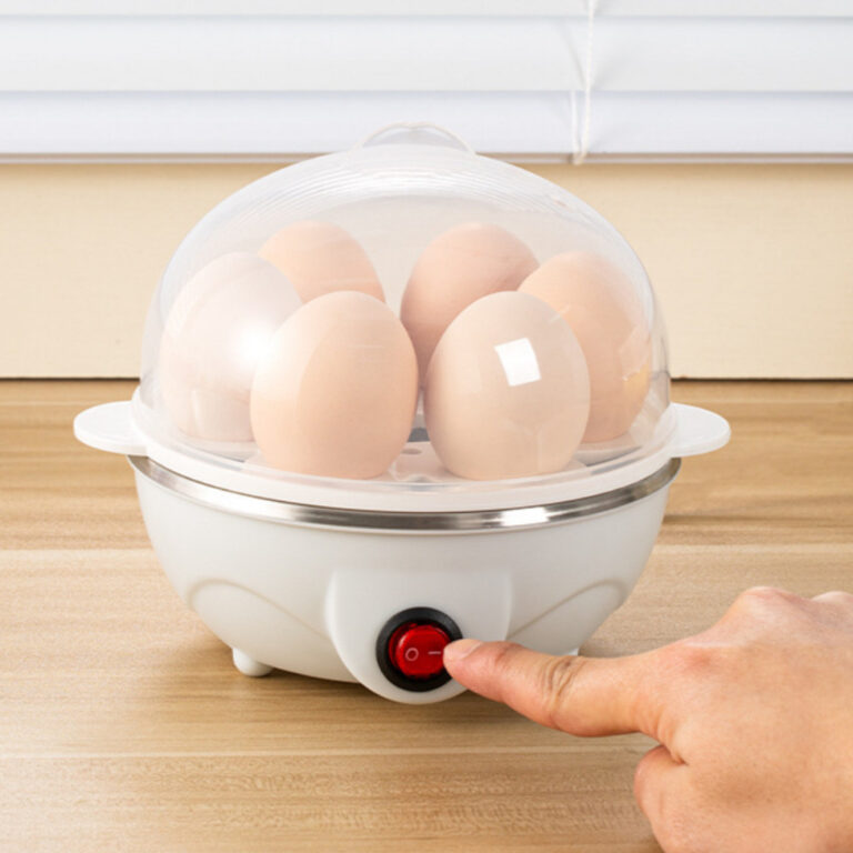 Cozedor de Ovos Elétrico Portátil Cozinha à Vap