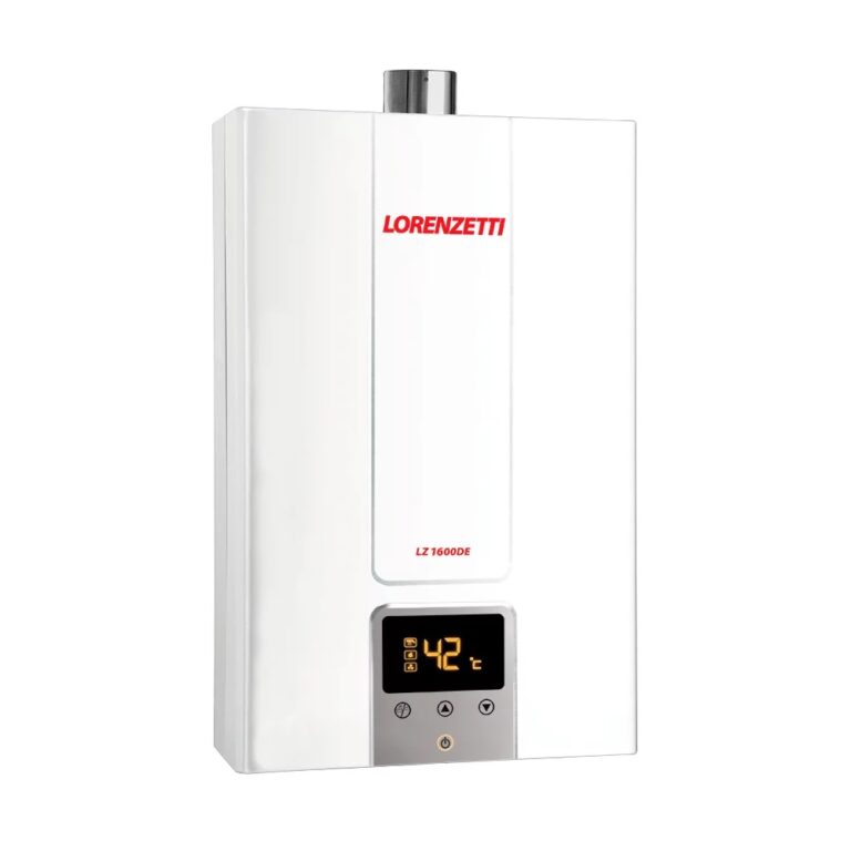 Aquecedor A Gás LZ 1600 Digital Eletrônico GLP L